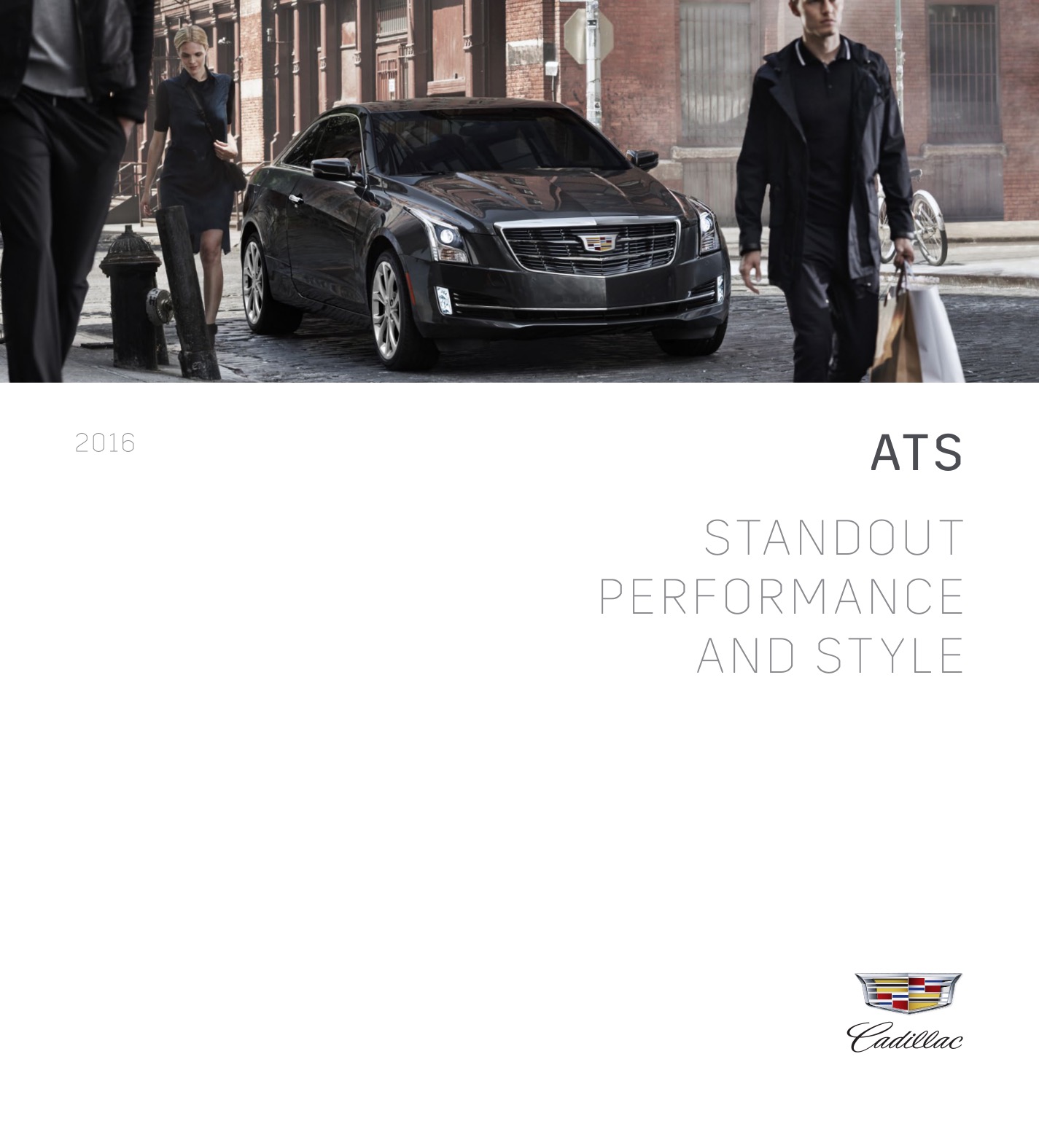 2016 Cadillac ATS Brochure